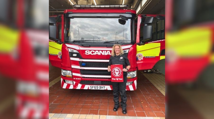 Watch Commander Vicky Hodge, Ayr Community Fire Station